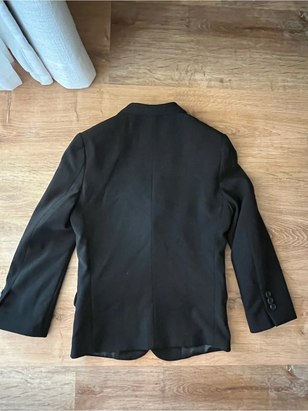 Calvin Klein Boys Black Two-Button Suit Jacket Blazer